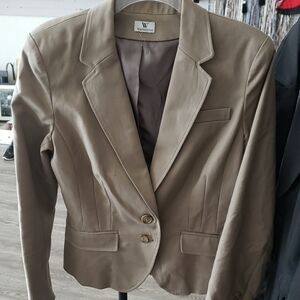Women's Tan Blazer by